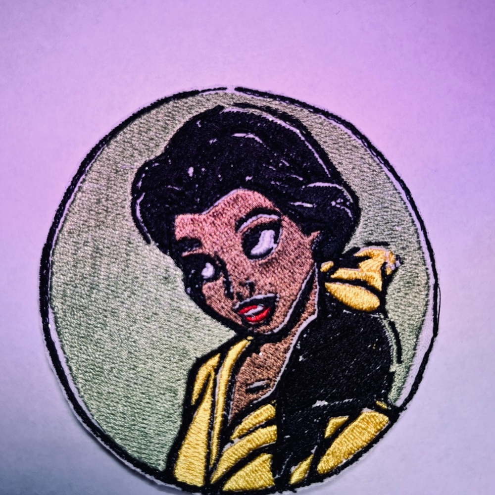Tiana iron on patch